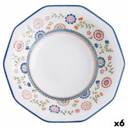 Deep Plate Churchill Bengal Ceramic China crockery (Ø 20,5 cm) (6 Units)