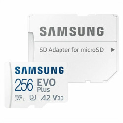 Micro SD Memory Card with Adaptor Samsung MB-MC256KAEU 256 GB