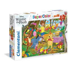 Puzzle Winnie The Pooh Clementoni 24201 SuperColor Maxi 24 Pieces