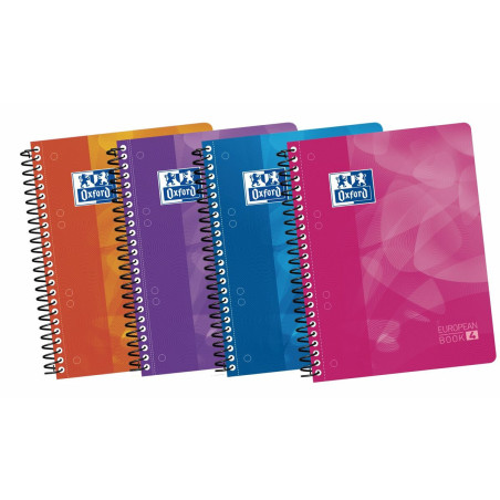 Notebook Oxford Multicolour A5 5 Pieces 120 Sheets