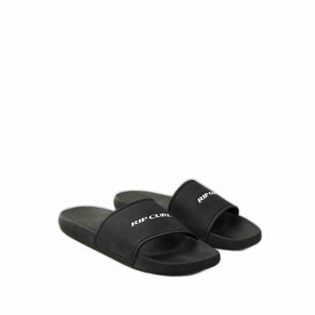 Men's Flip Flops Rip Curl Side Slide Open Toe Black