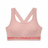 Sports Bra Under Armour  Crossback Mid Pink