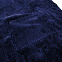 Poncho Secaneta Surfers One size Navy Blue