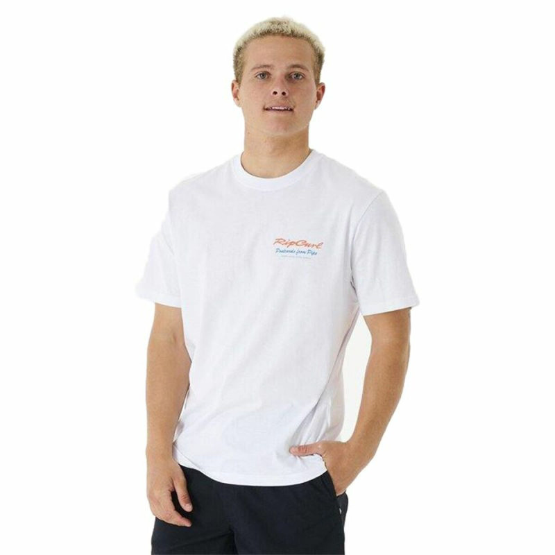 T-shirt Rip Curl Postcards 2Nd Reef White Men