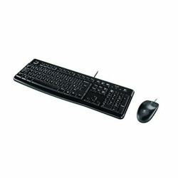 Keyboard and Mouse Logitech 920-002550 Black Spanish Qwerty