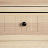 Chest of drawers MARIE 42 x 40,2 x 100 cm Natural Wood DMF