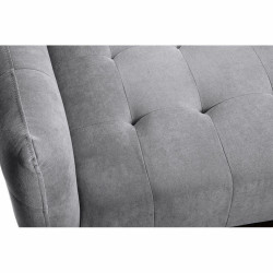 Sofabed DKD Home Decor Grey Polyester Wood Plastic Modern Scandi 190 x 75 x 75 cm