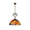 Ceiling Light Viro Güell Red Iron 60 W 40 x 130 x 40 cm