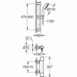 Sets of Taps Grohe 34237002