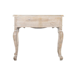 Console DKD Home Decor White Natural Mango wood 91 x 42 x 81 cm