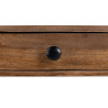 Console LIVU Black Natural Iron Mango wood 117 x 36,5 x 75 cm