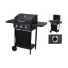 Gas Barbecue Vaggan 139 x 56,5 x 106 cm Black