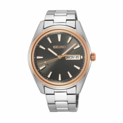 Men's Watch Seiko SUR344P1 Silver Brown