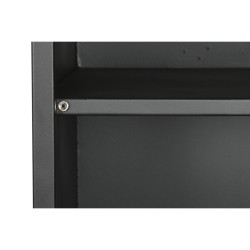 Shelves Home ESPRIT Black Metal 40 x 41 x 180 cm