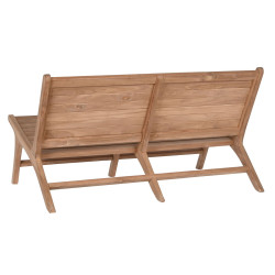 Bench DKD Home Decor Brown Natural Shabby Chic 120 x 81 x 67 cm