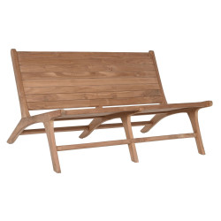 Bench DKD Home Decor Brown Natural Shabby Chic 120 x 81 x 67 cm