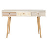 Console DKD Home Decor Fir Natural White 120 x 35 x 80 cm