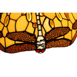 Ceiling Light Viro Belle Amber Amber Iron 60 W 40 x 135 x 40 cm