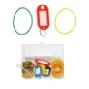 Elastic bands Keychain Set (8 Units)