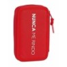 Double Pencil Case Sevilla Fútbol Club M854 Red 12.5 x 19.5 x 4 cm (28 Pieces)