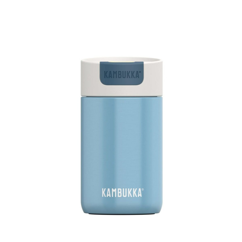 Thermal Cup with Lid Kambukka Olympus Blue Stainless steel 300 ml