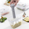 Set of 3 Containers for Vacuum Packing with Manual Pump Vacse InnovaGoods