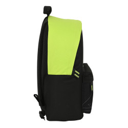 School Bag Real Betis Balompié   31 x 41 x 16 cm Black Lime