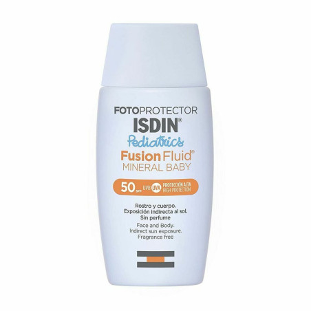 Sun Screen Lotion Isdin Pediatrics Mineral Baby Spf 50 50 ml