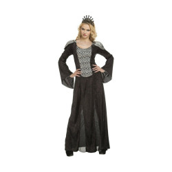 Costume for Adults My Other Me Queen Black (2 Pieces) (1 Piece)