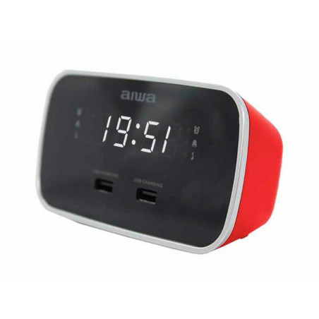 Clock-Radio Aiwa CRU19RD    ROJO Red