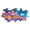 Puzzle Clementoni Panorama: Colourful night over Lofoten Island 1000 Pieces