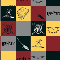 Stain-proof resined tablecloth Harry Potter 140 x 140 cm