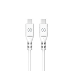 Cable USB C Celly White 1 m