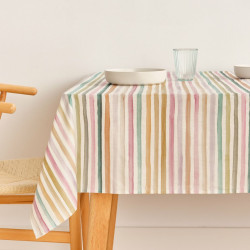 Stain-proof tablecloth Belum Naiara 4-100 100 x 300 cm Striped