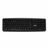 Keyboard Nilox NXKBE000002 Spanish Qwerty Black