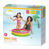 Inflatable Paddling Pool for Children Intex Sunset Rings 68 L 86 x 25 x 86 cm (6 Units)