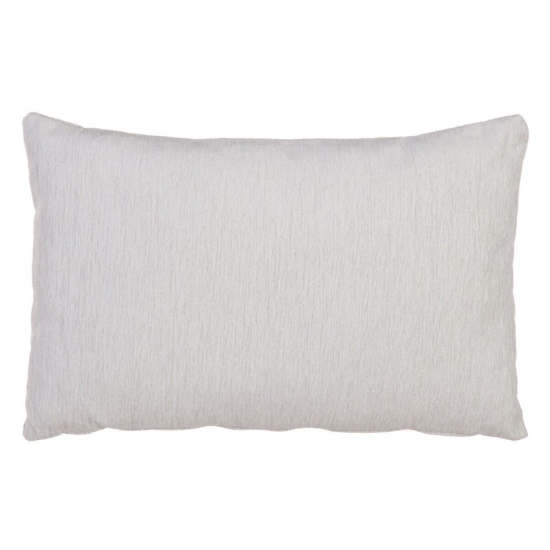 Cushion Polyester Light grey Acrylic 60 x 40 cm