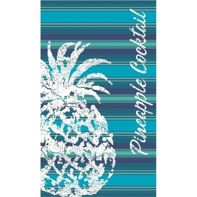 Beach Towel Secaneta Cocktail 90 x 165 cm Jacquard Velvet