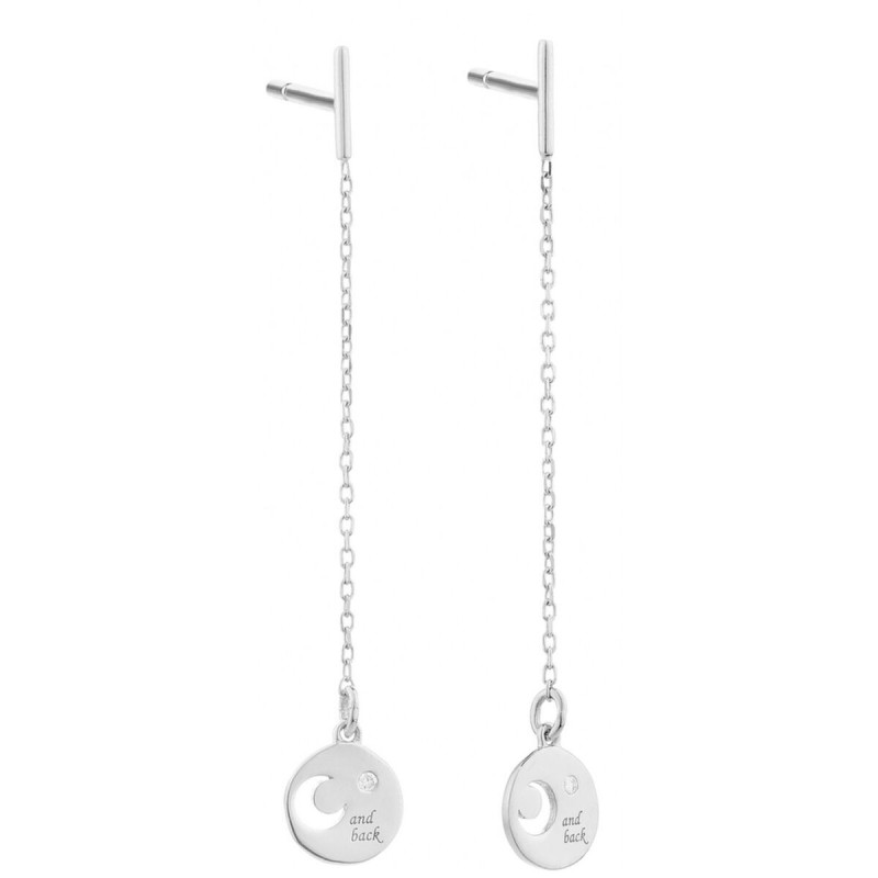 Ladies' Earrings Secrecy E8244CDAWA900 Sterling silver 4 cm