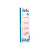 Bathroom Shelves 35 x 30 x 100 cm Pink Natural Bamboo Pine