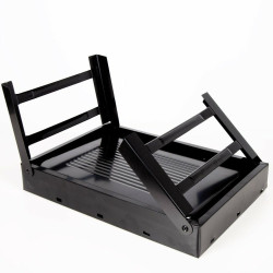 Barbecue Portable Aktive Rectangular Black 50 x 23 x 30 cm (2 Units)