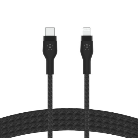 USB-C to Lightning Cable Belkin CAA011BT2MBK 2 m Black