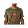 Men’s Short Sleeve T-Shirt Asics FUJITRAIL Green