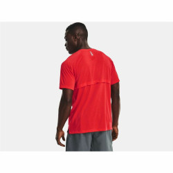 Men’s Short Sleeve T-Shirt Under Armour Streaker Red