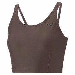 Women’s Sports Top Puma Studio Ultrabare Strappy Brown