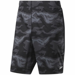 Men's Sports Shorts Reebok Workout Ready Graphic Black