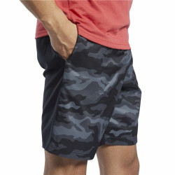 Men's Sports Shorts Reebok Workout Ready Graphic Black