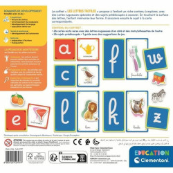 Educational Game Clementoni Les lettres tactiles (FR)