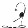 Headphones with Microphone Yealink YHS34LITEMONO Black