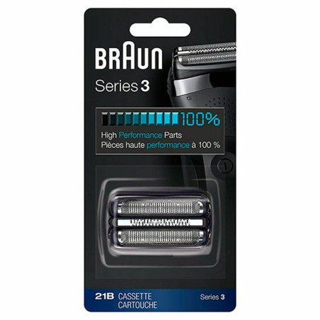 Replacement Head Braun Black Silver